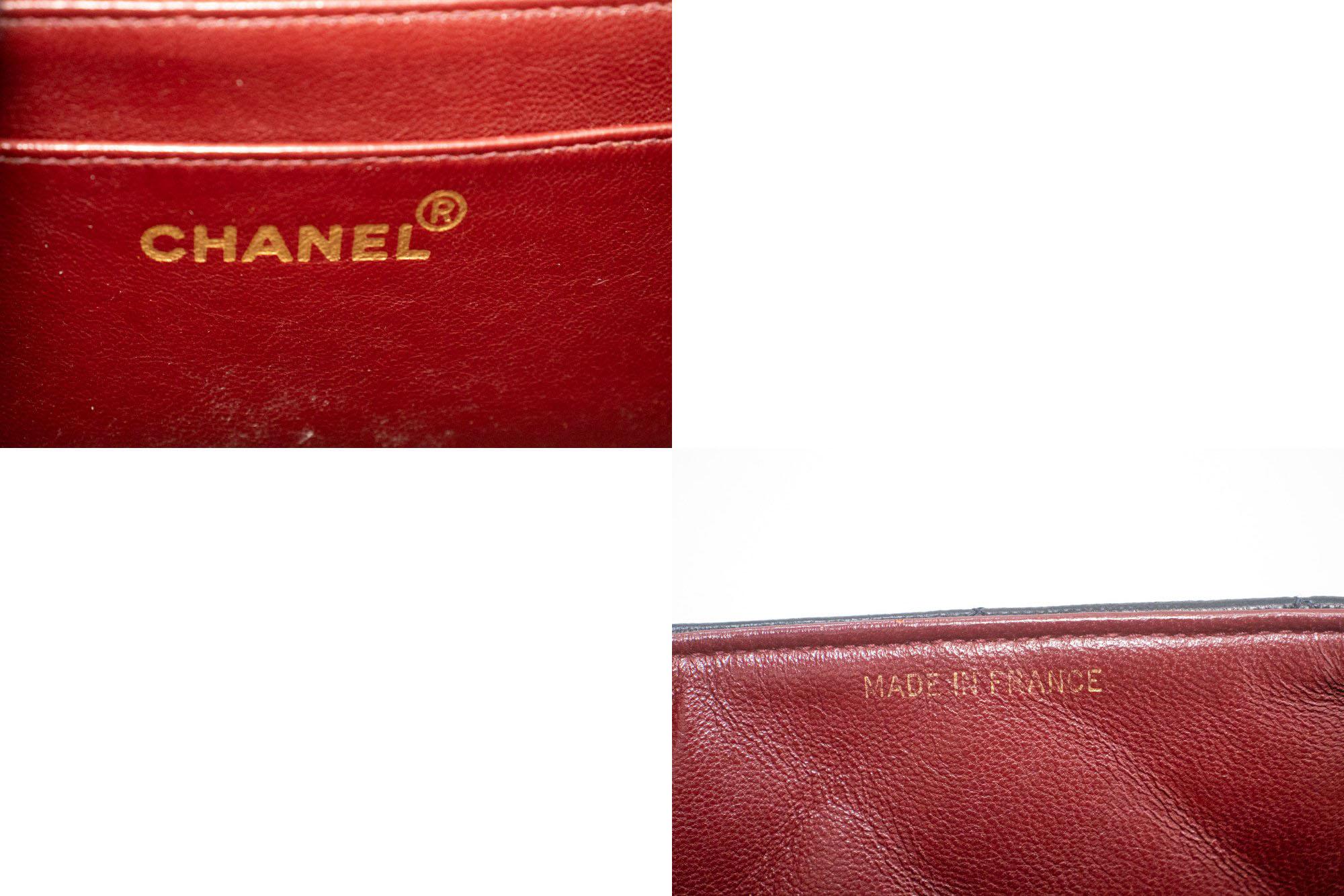 CHANEL Diana Chain Flap Shoulder Bag Black Quilted Purse Lambskin For Sale 4