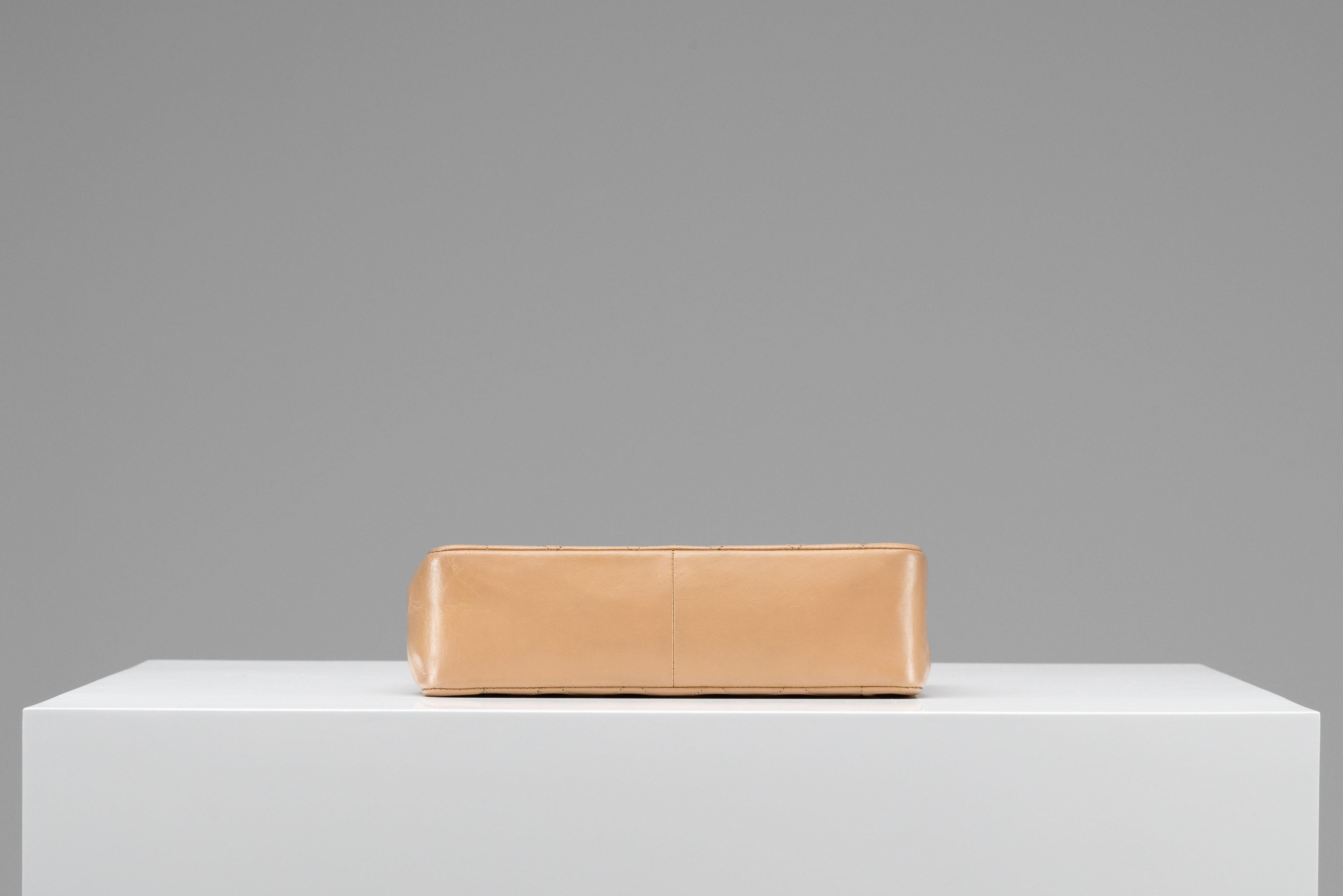 Chanel Diana Medium Light Brown 24k Gold Hardware For Sale 1