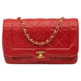 CHANEL Lambskin Quilted Meat Packaged Mini Rectangular Flap Burgundy 573405