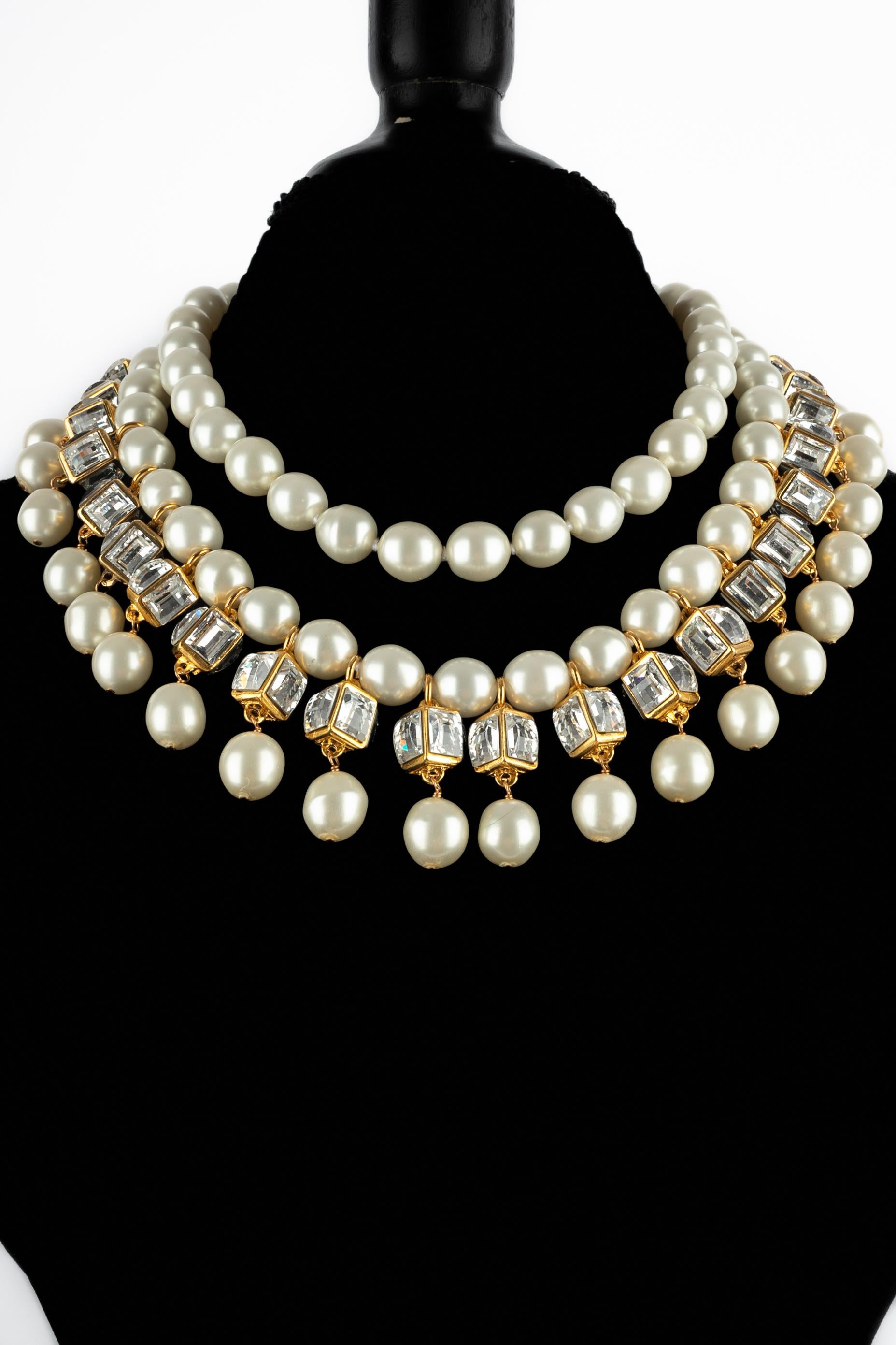 Collana Chanel Dickey anni '90 In condizioni ottime in vendita a SAINT-OUEN-SUR-SEINE, FR