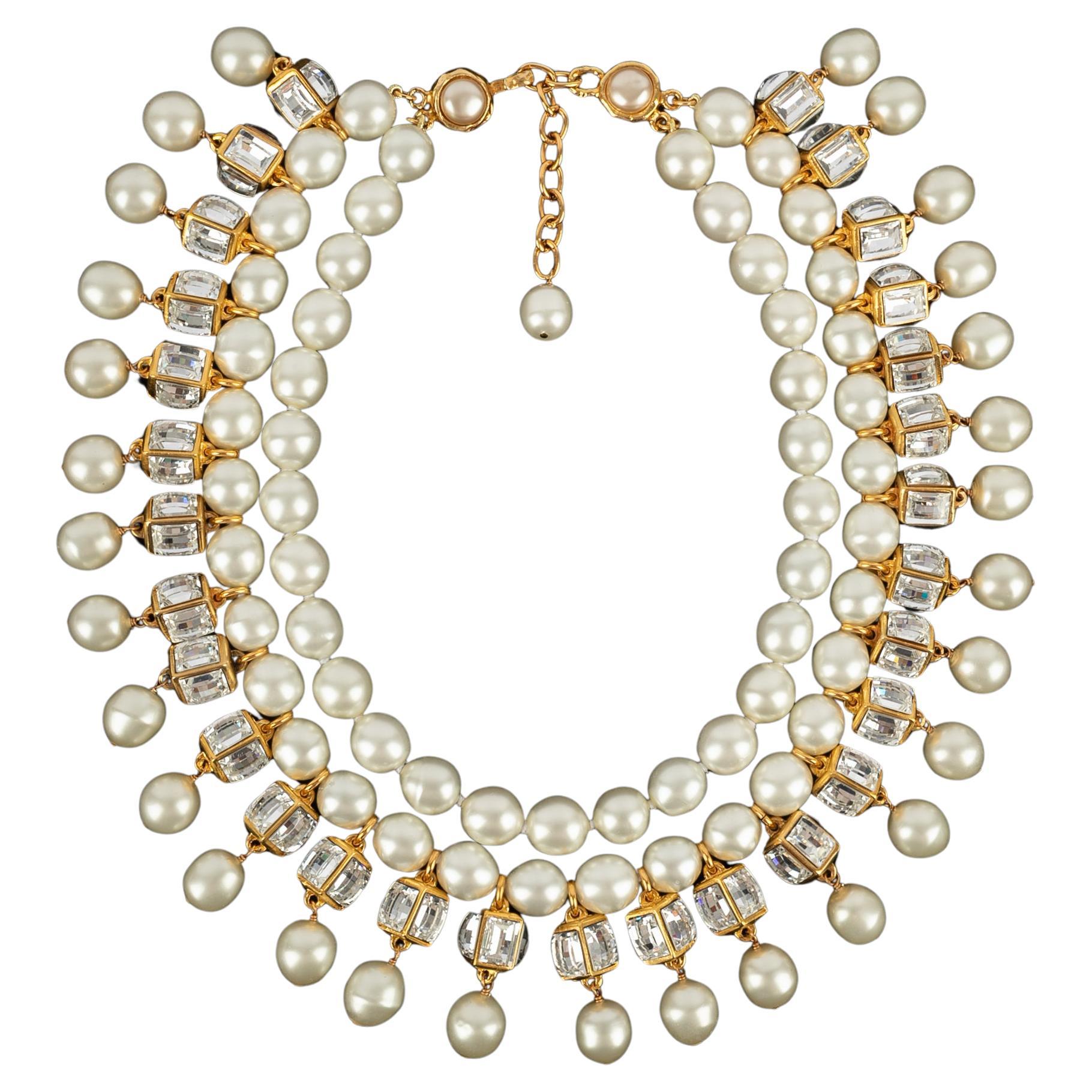 Chanel dickey necklace 1990s