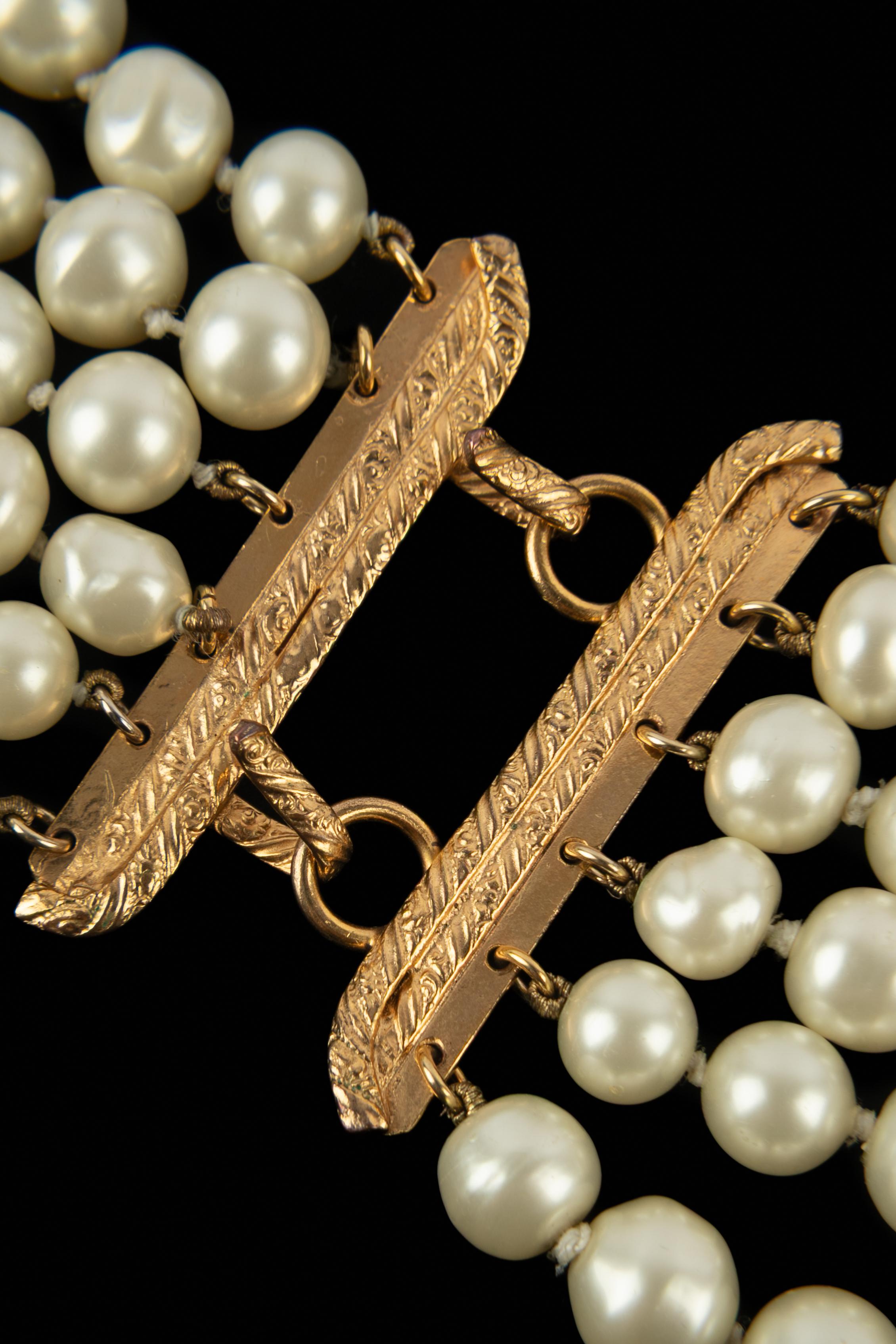Chanel, collier dickey d'été 1993 en vente 2