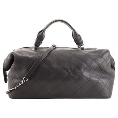 Chanel Doctor Bowling Bag Quilted Calfskin Medium