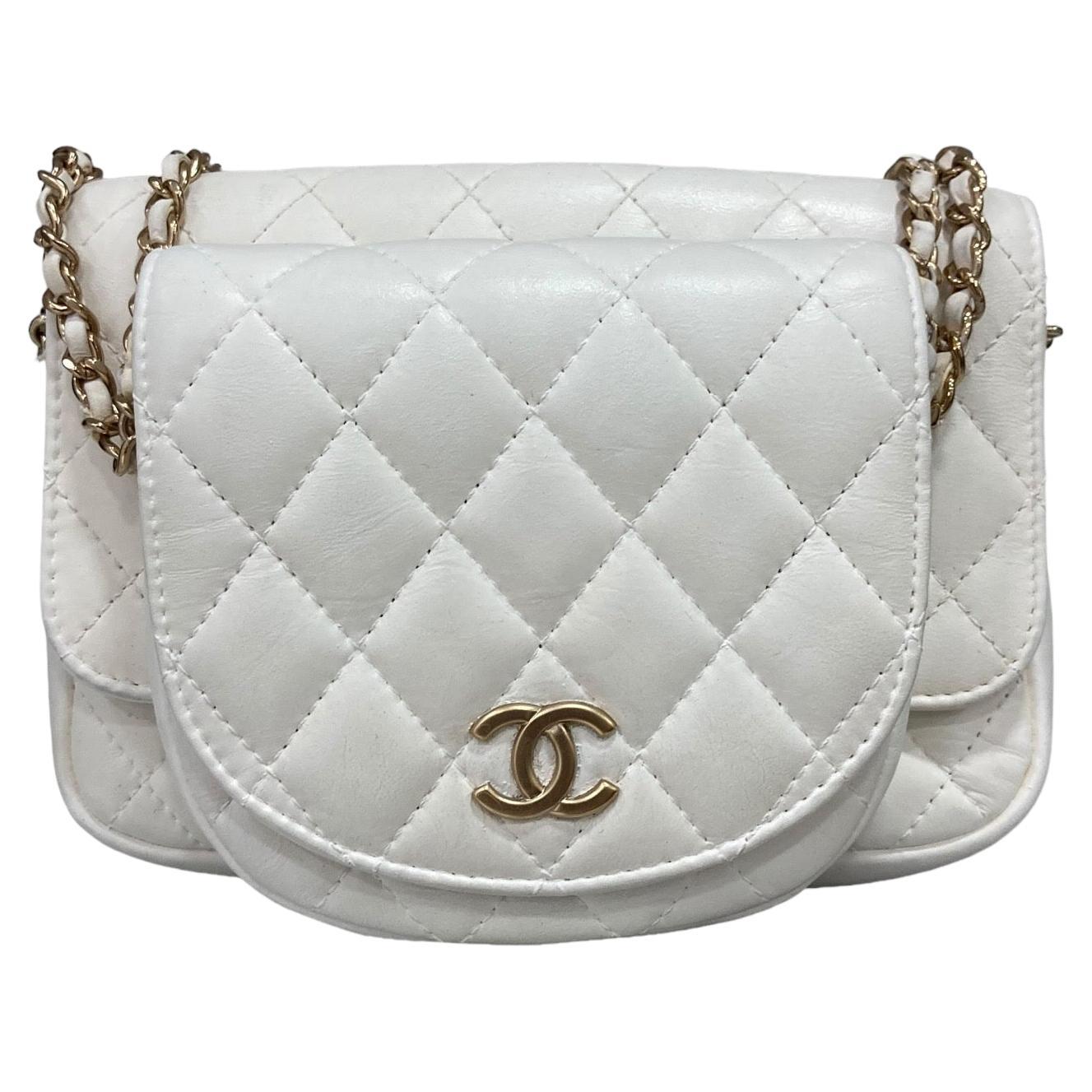 Chanel Double Bags Timeless Bianca Shoulder Bag 2020