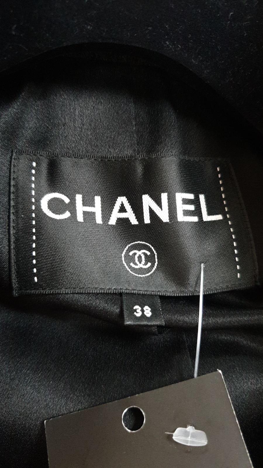 Chanel Double Breasted CC Buttons Wool Coat 8
