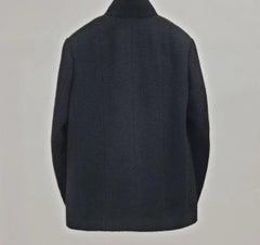 Chanel Double Breasted CC Buttons Wool Coat