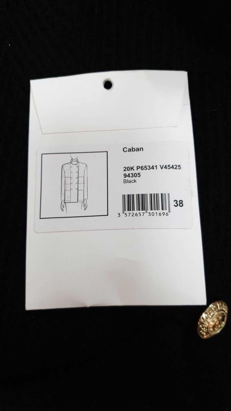 Chanel Double Breasted CC Buttons Wool Coat 4