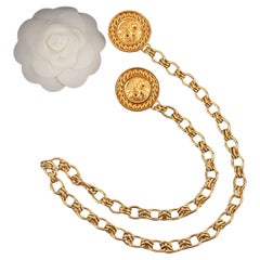 Vintage Chanel double brooch Haute Couture