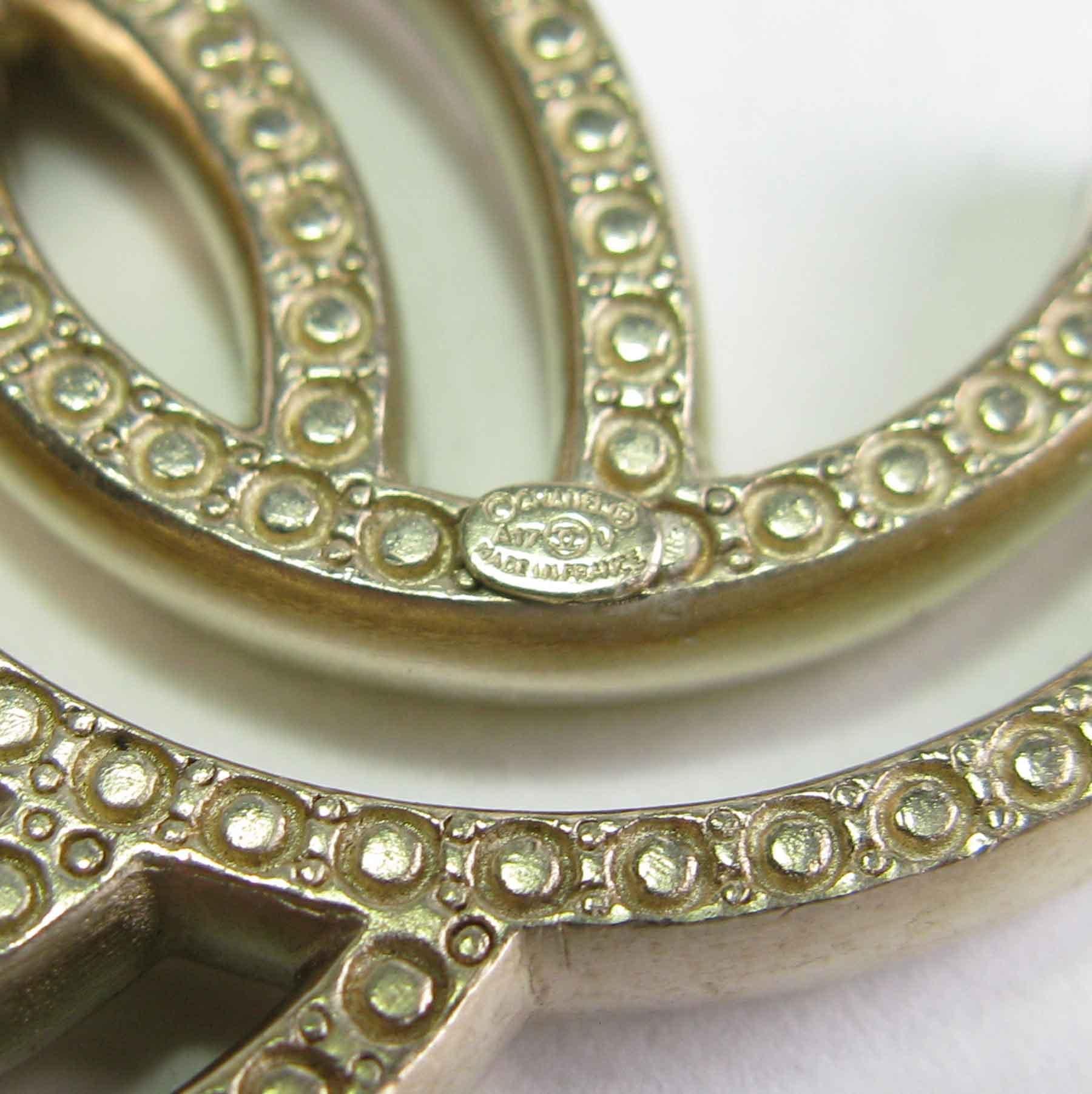 double cc brooch