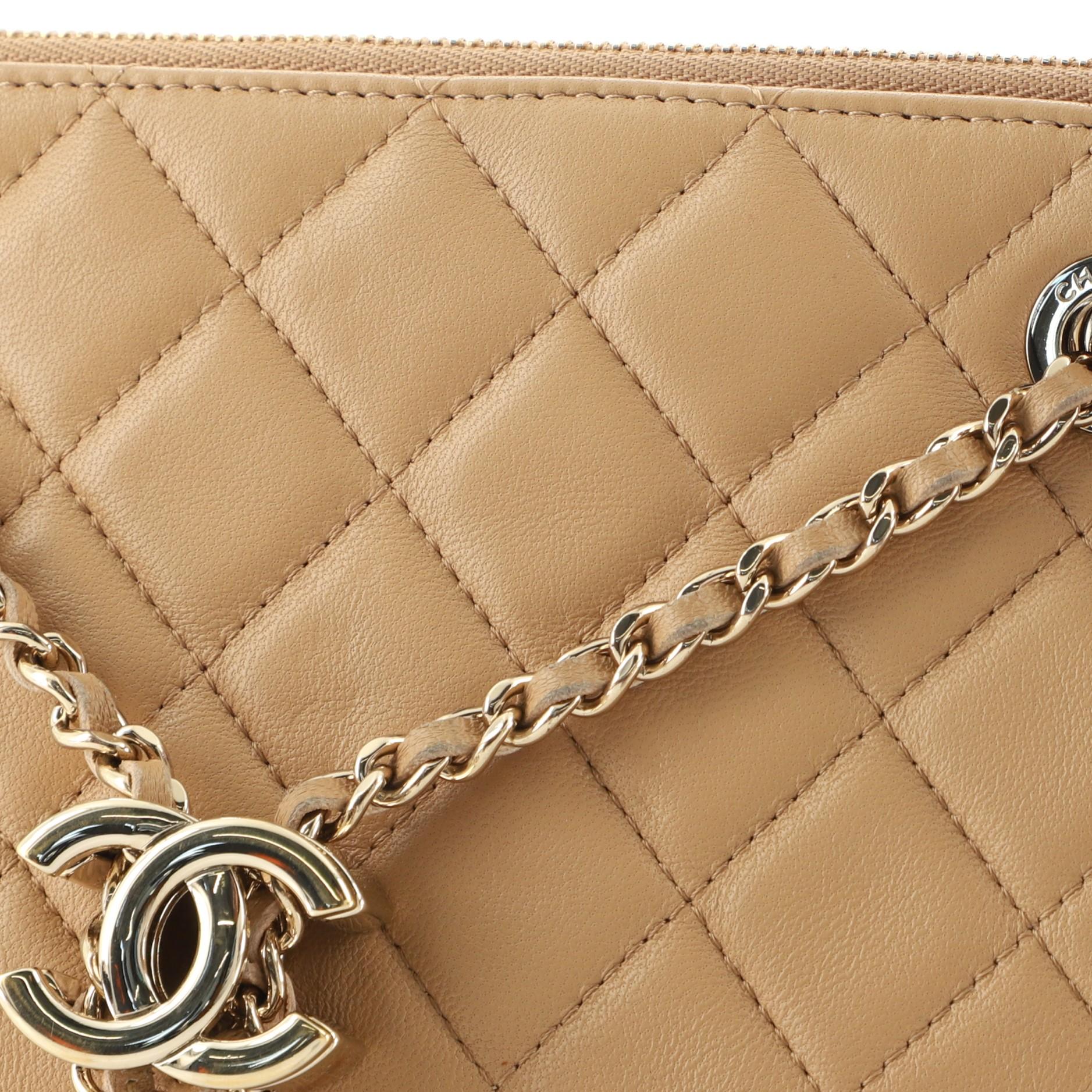 Chanel Double Case with Strap Tweed and Quilted Lambskin 1