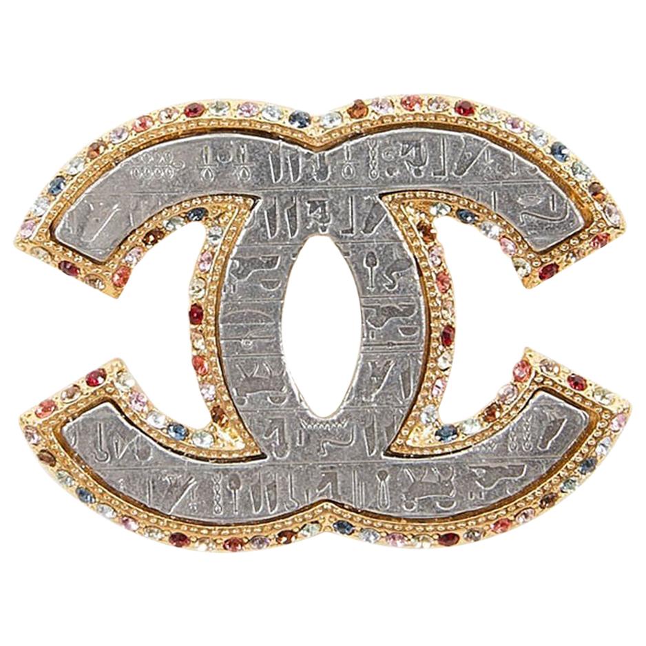 Chanel Double CC brooch Paris-New-York