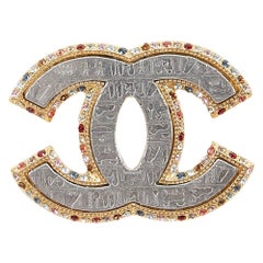 Chanel Double CC Multicolored Rhinestones Collection Metier d'Art Paris-New-York