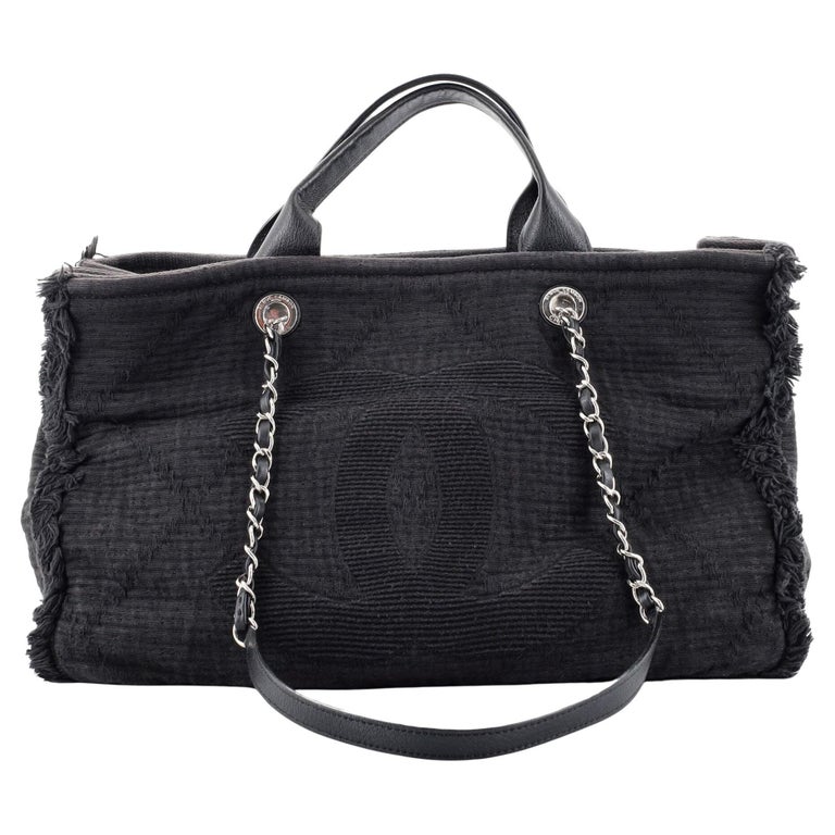Chanel Double Face Deauville Tote Fringe