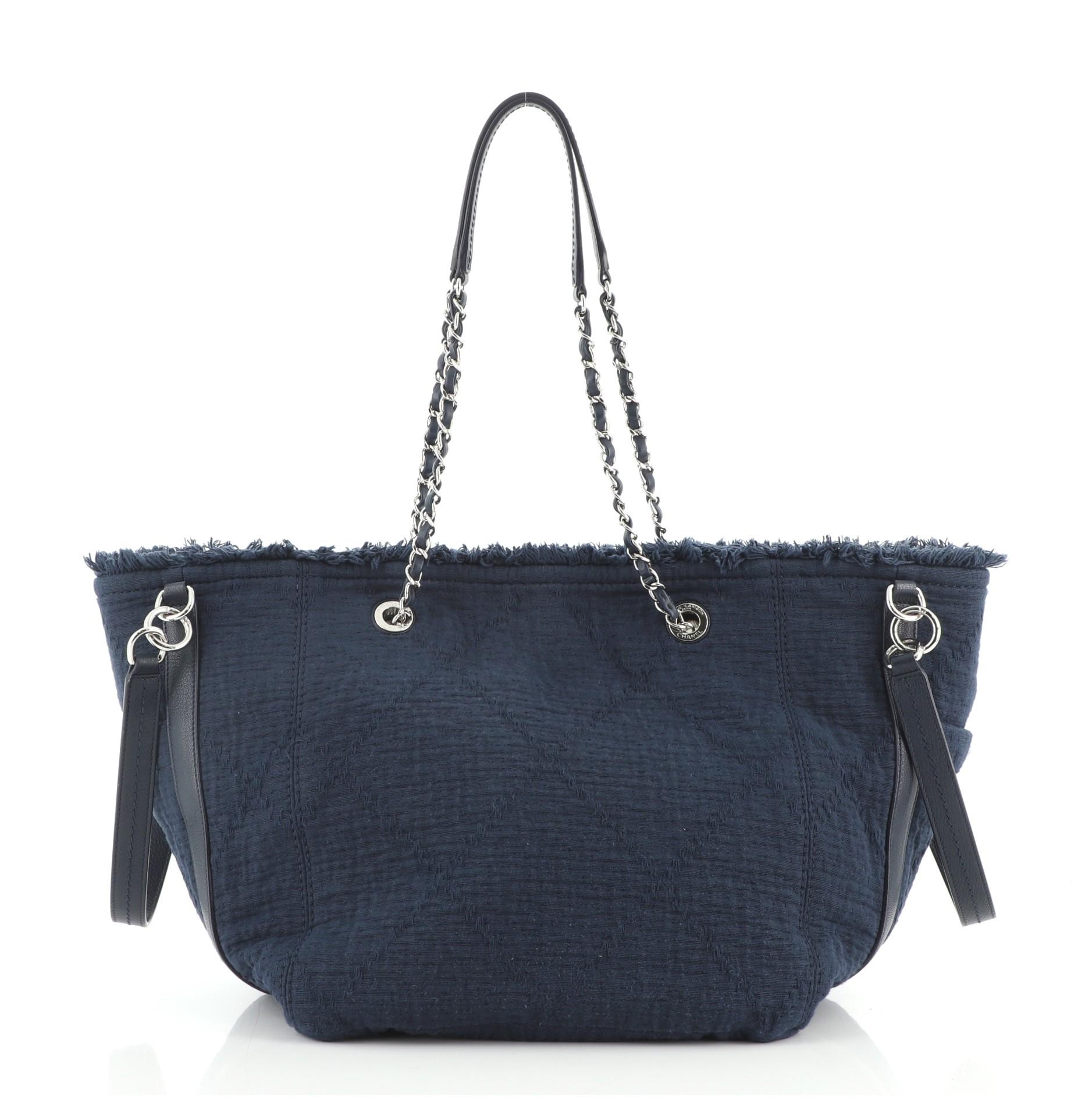 chanel double face tote