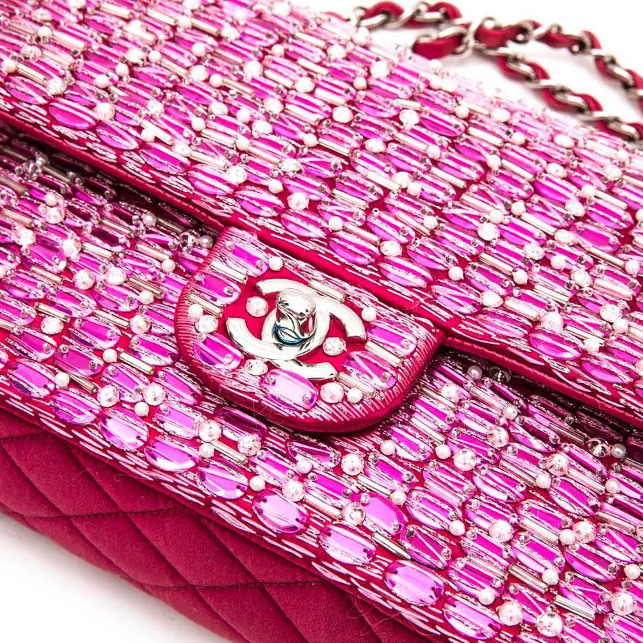 fuchsia chanel bag