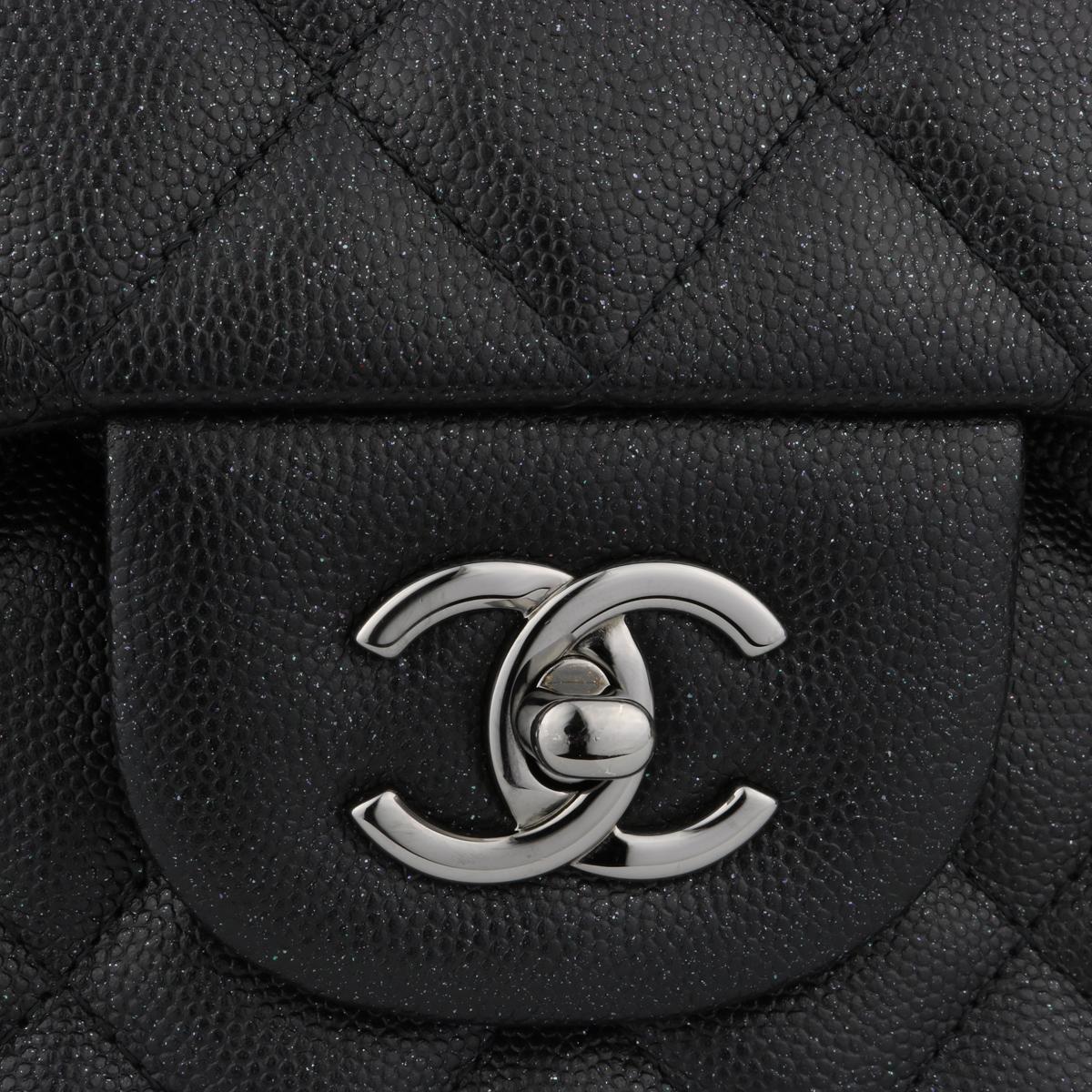 chanel caviar jumbo double flap