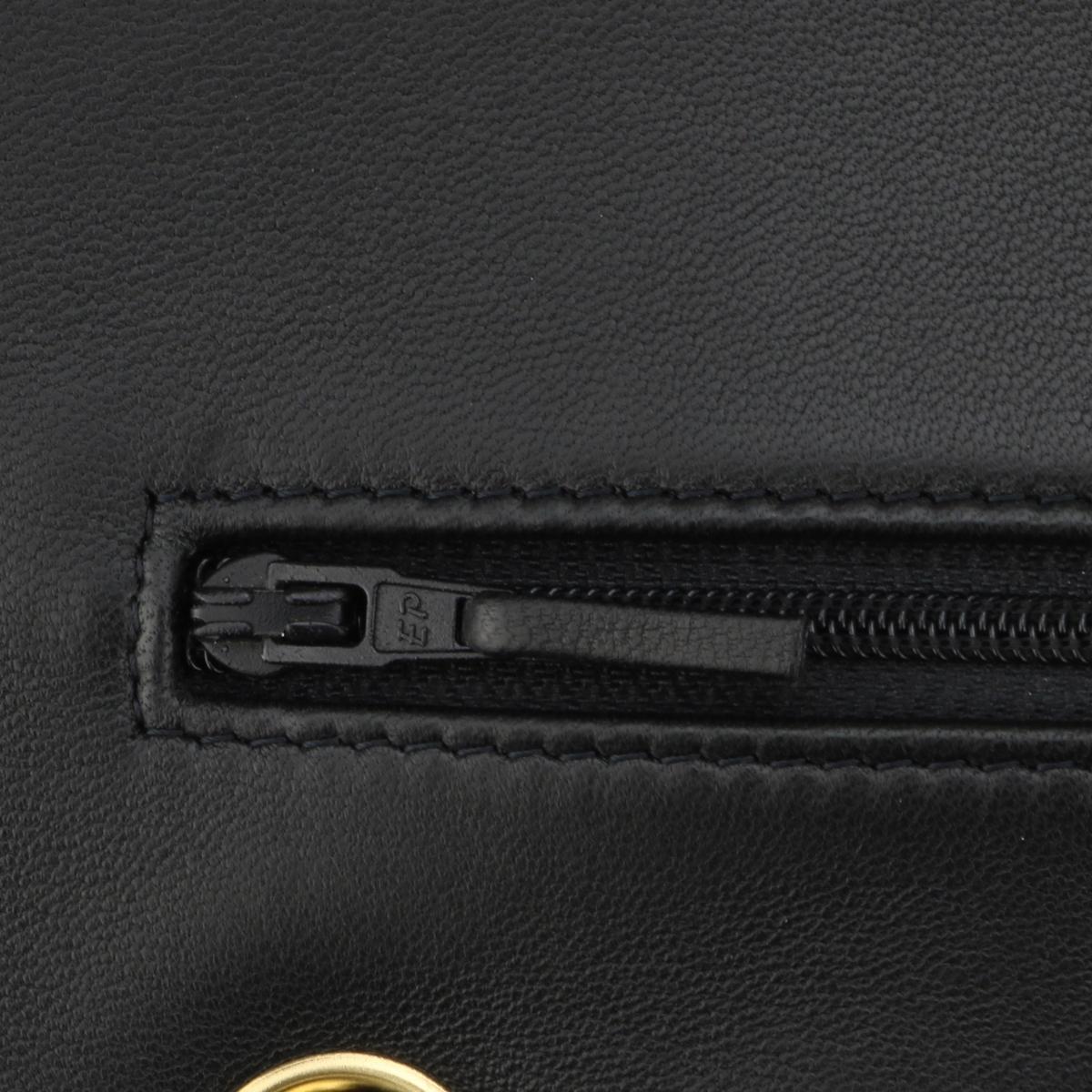 CHANEL Double Flap Jumbo Bag Black Lambskin with Gold Hardware 2010 9