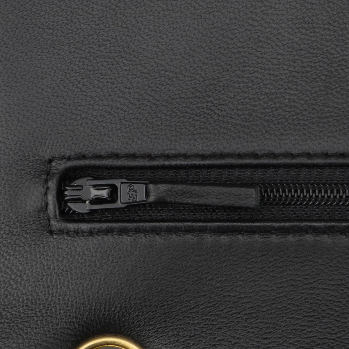 CHANEL Double Flap Jumbo Bag Black Lambskin with Gold Hardware 2018 8