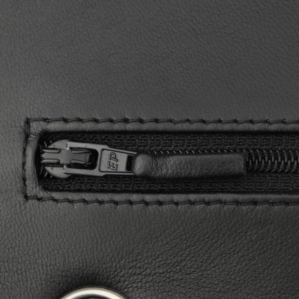 CHANEL Double Flap Jumbo Bag Black Lambskin with Silver Hardware 2016 9