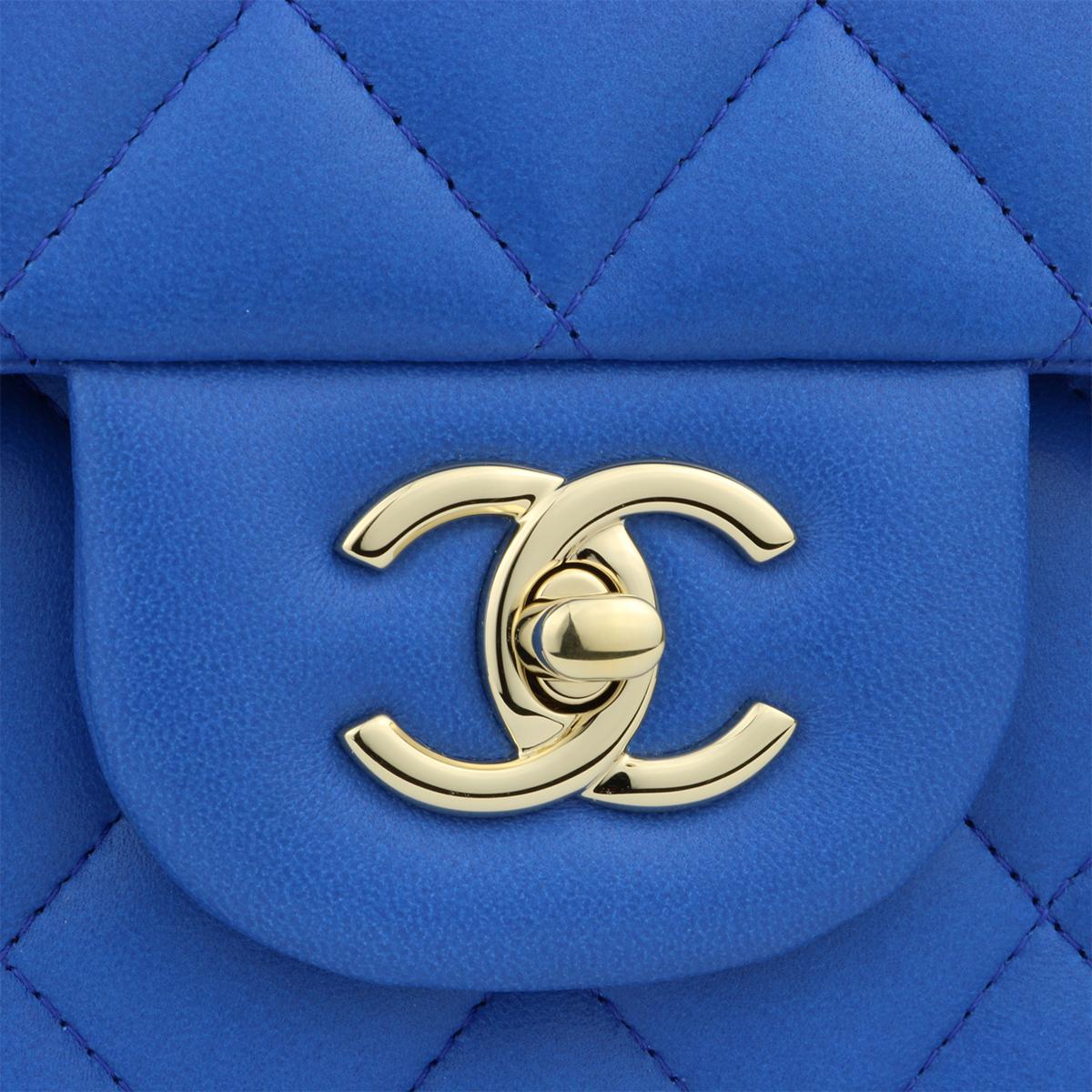 chanel royal blue bag