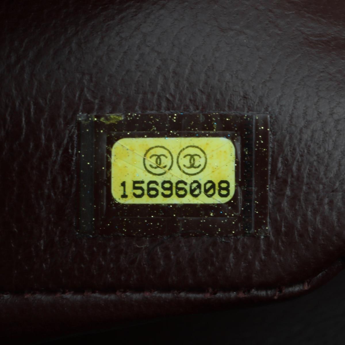 CHANEL Double Flap Maxi Bag Black Caviar with Gold Hardware 2011 11