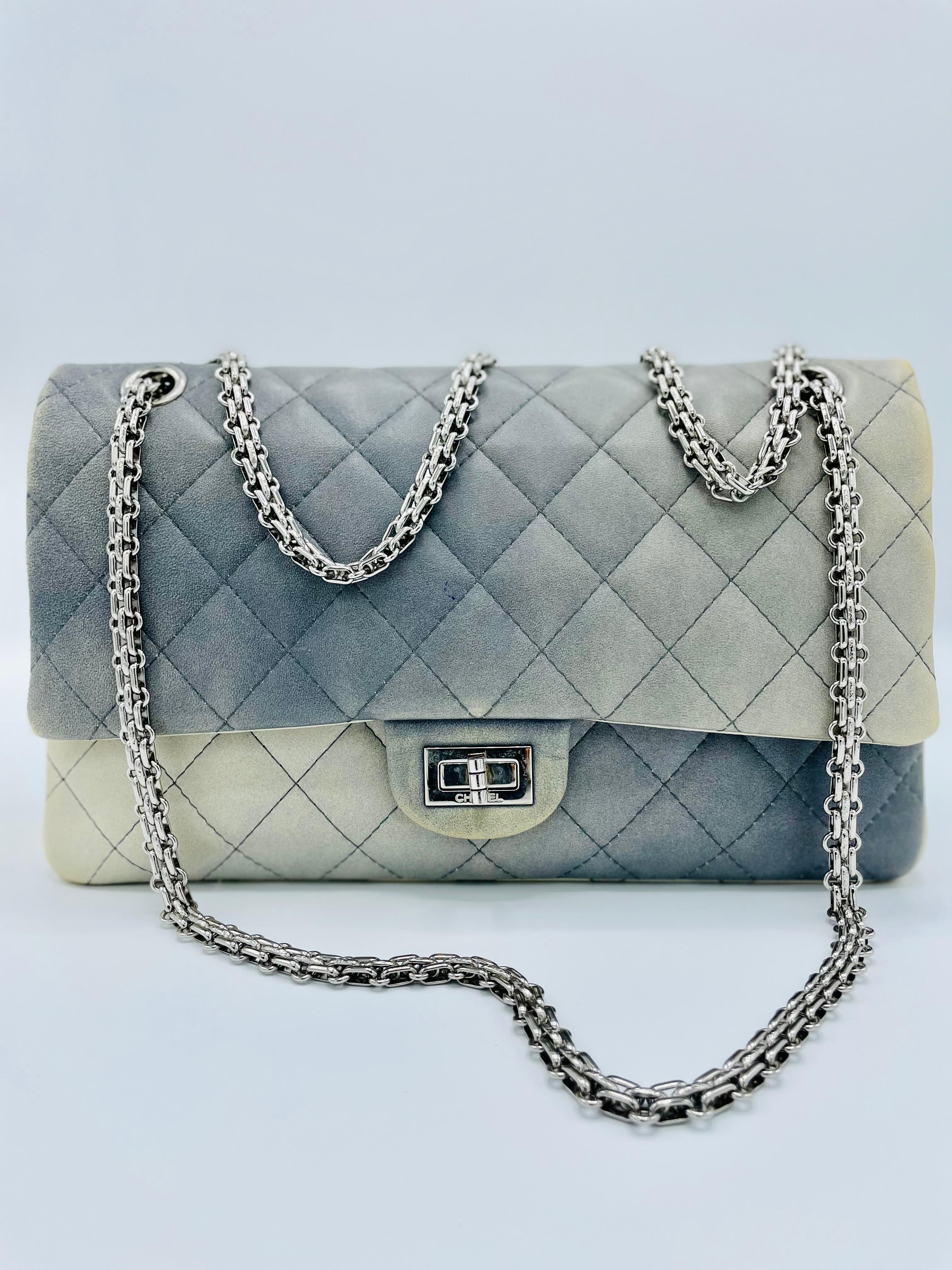 da uomo o donna Chanel Double Hybrid Degrade Ombre 2.55 Reissue 227 in vendita