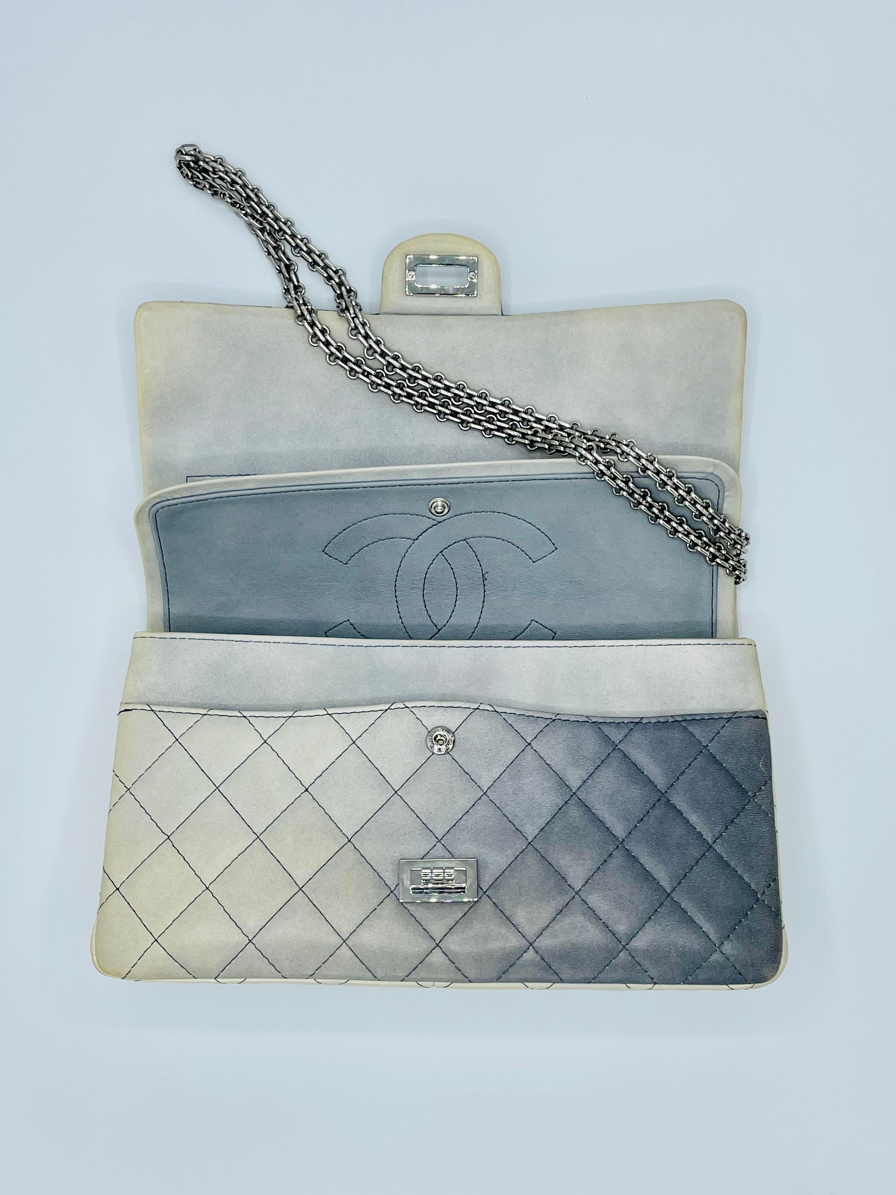 Chanel Double Hybrid Degrade Ombre 2.55 Reissue 227  For Sale 1