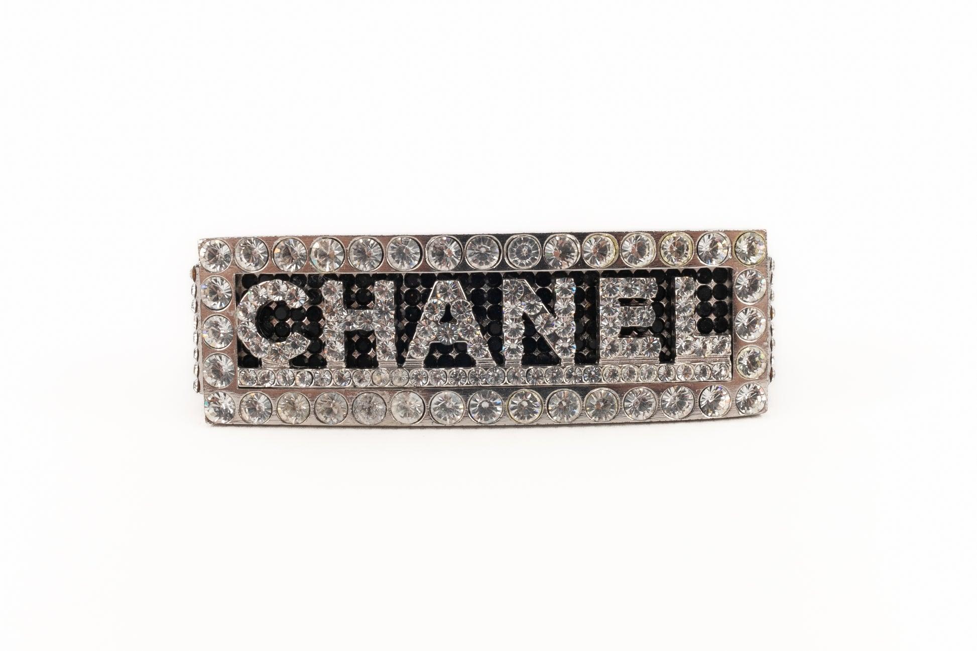 Chanel Double Silvery Metal ring
