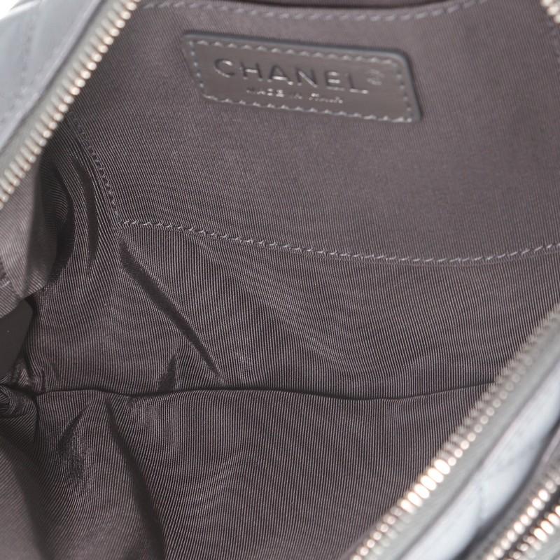 Chanel Double Zip Waist Bag Quilted Calfskin 3
