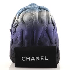 Sac à dos Chanel Doudoune en nylon gaufré Moyen