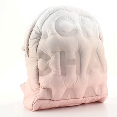 Sac à dos Chanel Doudoune en nylon gaufré Moyen