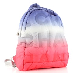 Sac à dos Chanel Doudoune en nylon gaufré Moyen