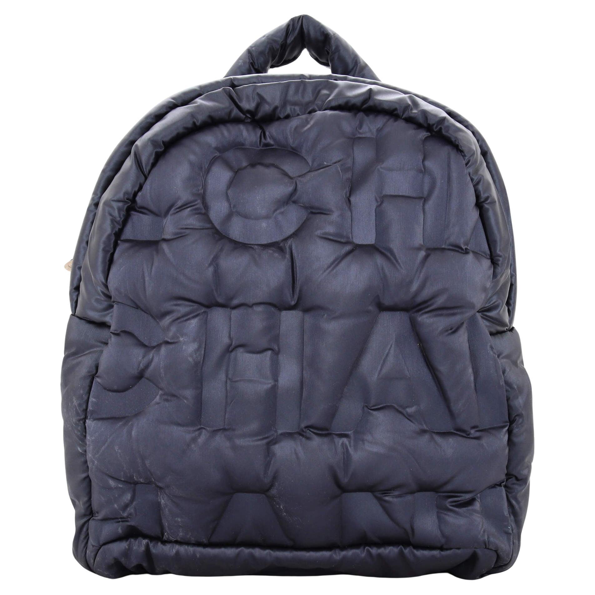 Chanel Doudoune - For Sale on 1stDibs  chanel puffer backpack, doudoune  chanel, chanel doudoune bag