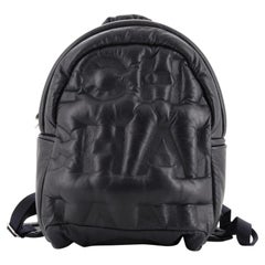 Chanel Doudoune Rucksack aus Leder Medium