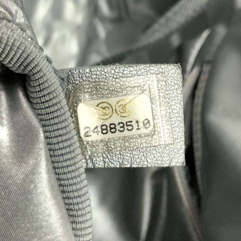 Chanel Doudoune Bowling Bag Embossed Nylon Large 1