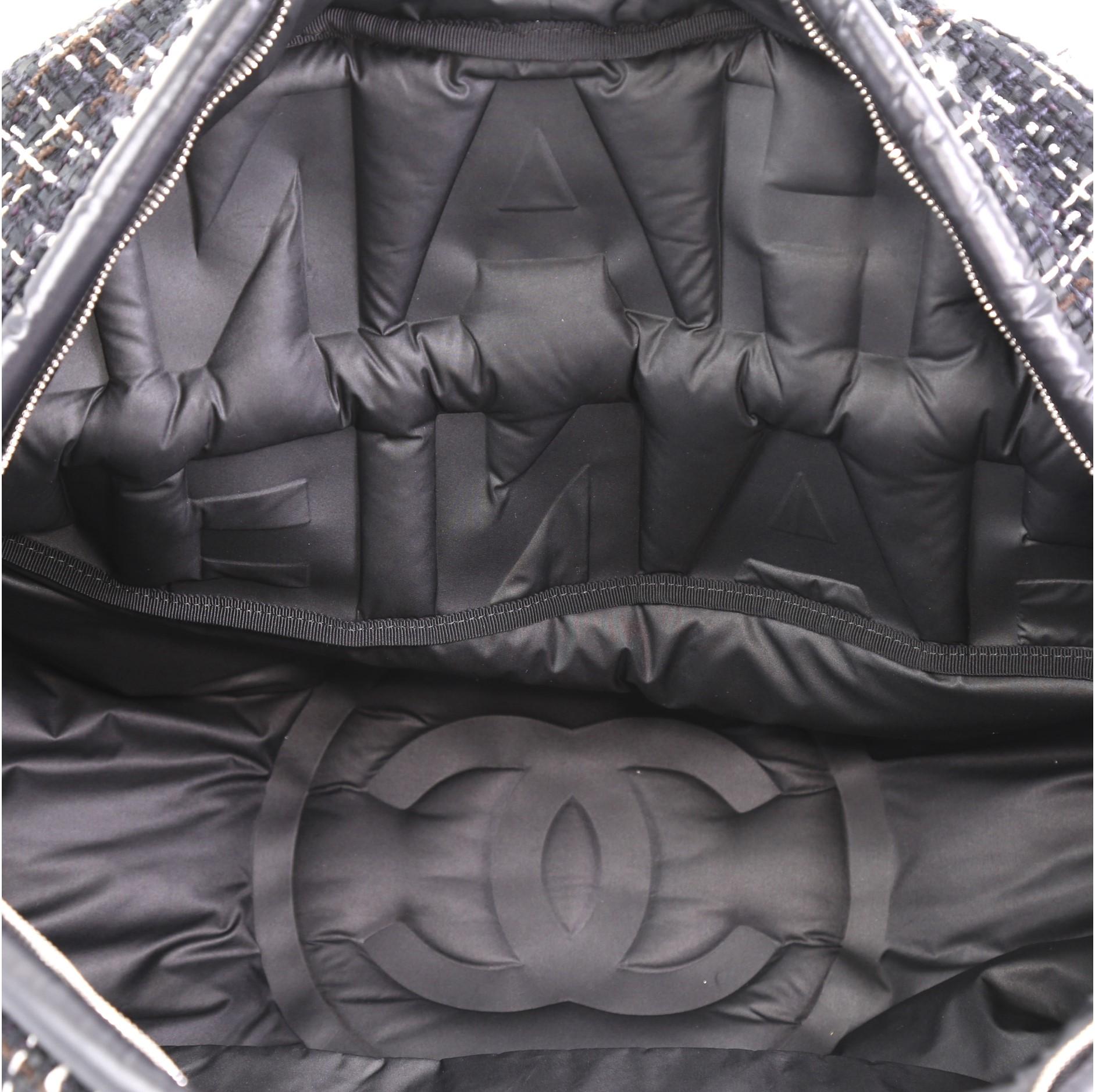 nylon handbag tweed bag