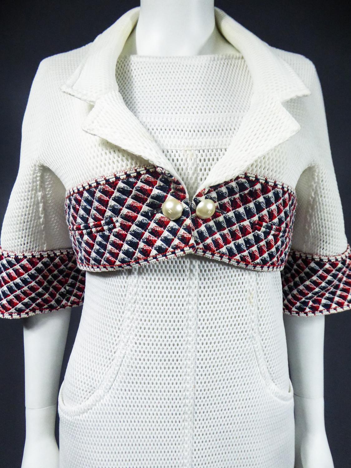 Robe et boléro Chanel - Collection Karl Lagerfeld printemps-été 2013 Pour femmes en vente