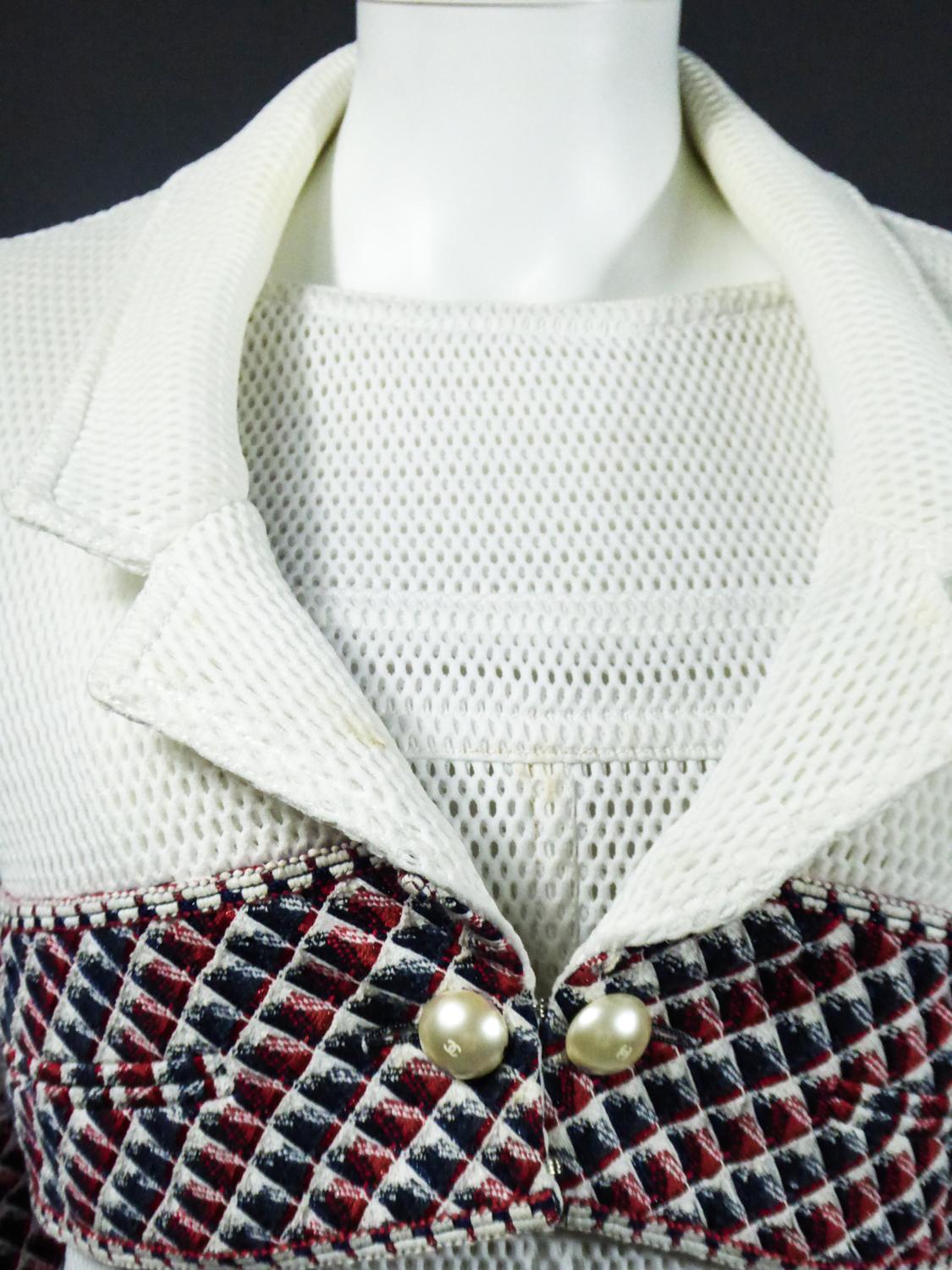 Robe et boléro Chanel - Collection Karl Lagerfeld printemps-été 2013 en vente 1