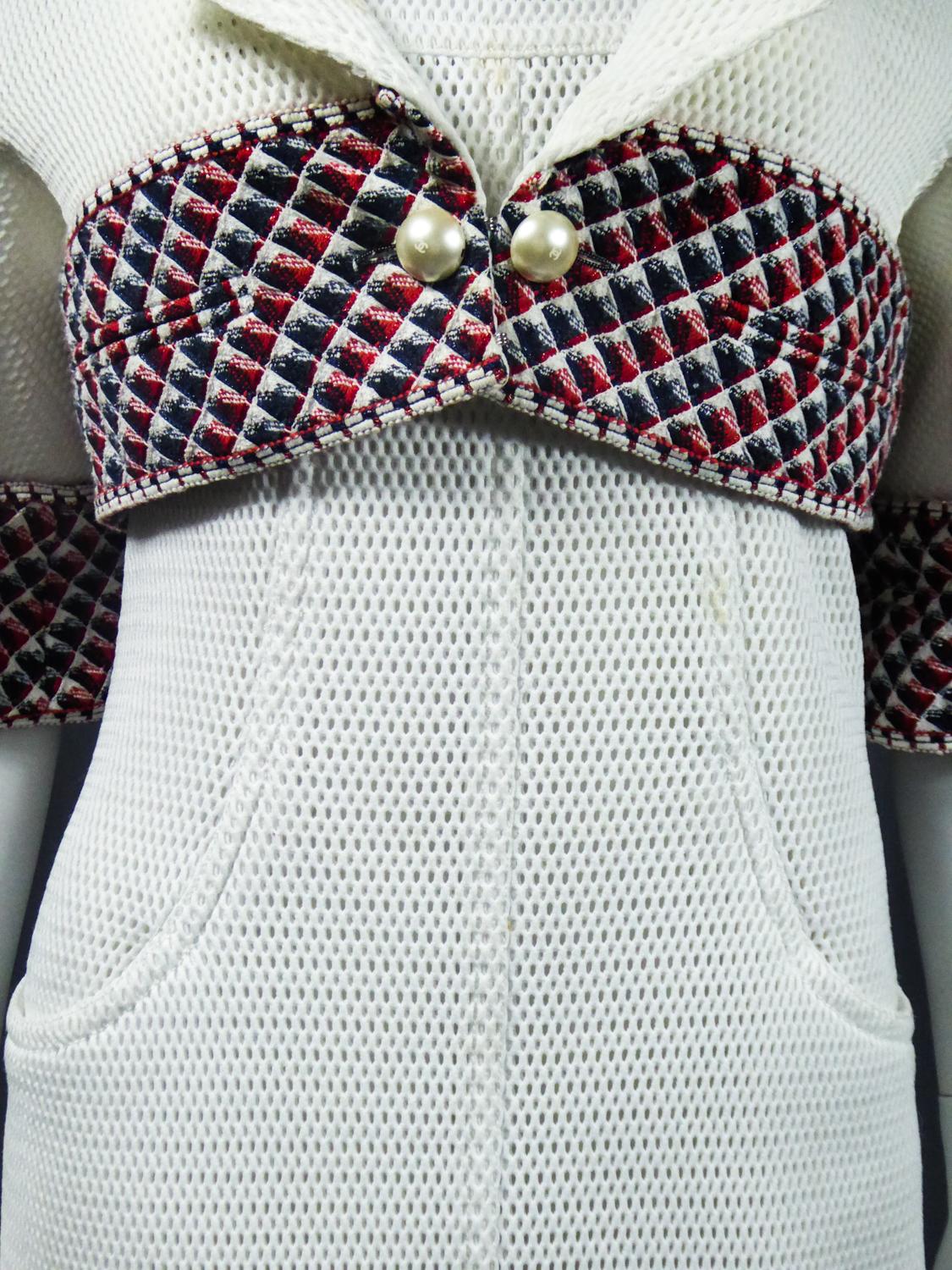 Robe et boléro Chanel - Collection Karl Lagerfeld printemps-été 2013 en vente 3