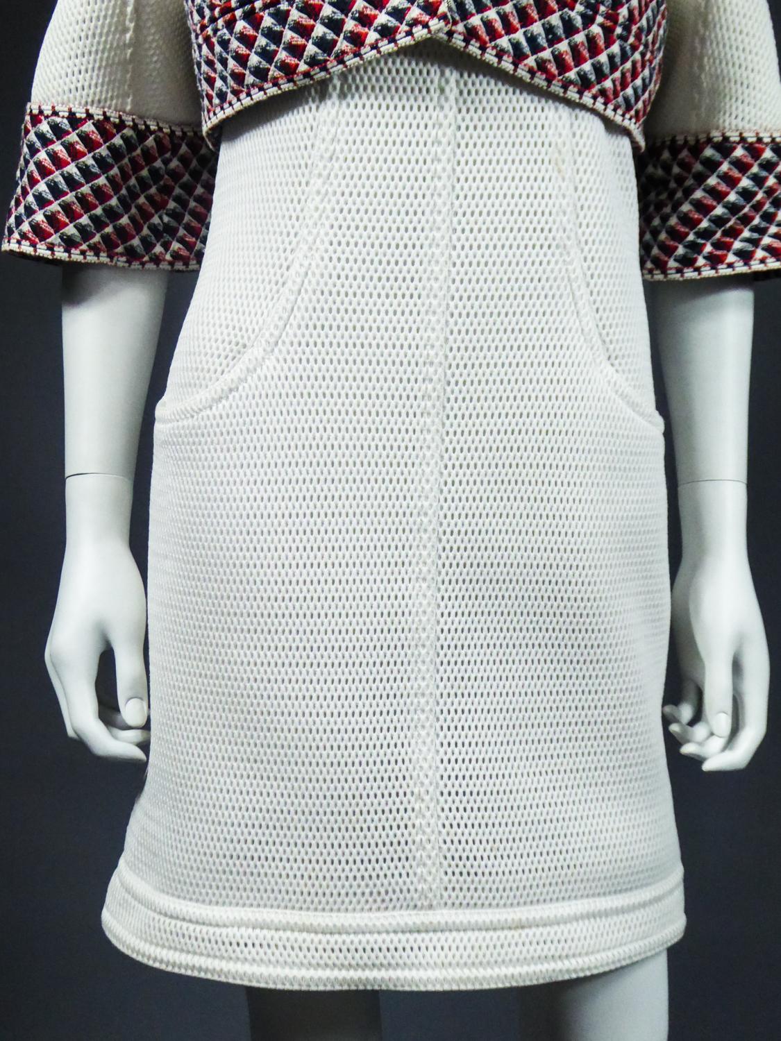 Robe et boléro Chanel - Collection Karl Lagerfeld printemps-été 2013 en vente 4