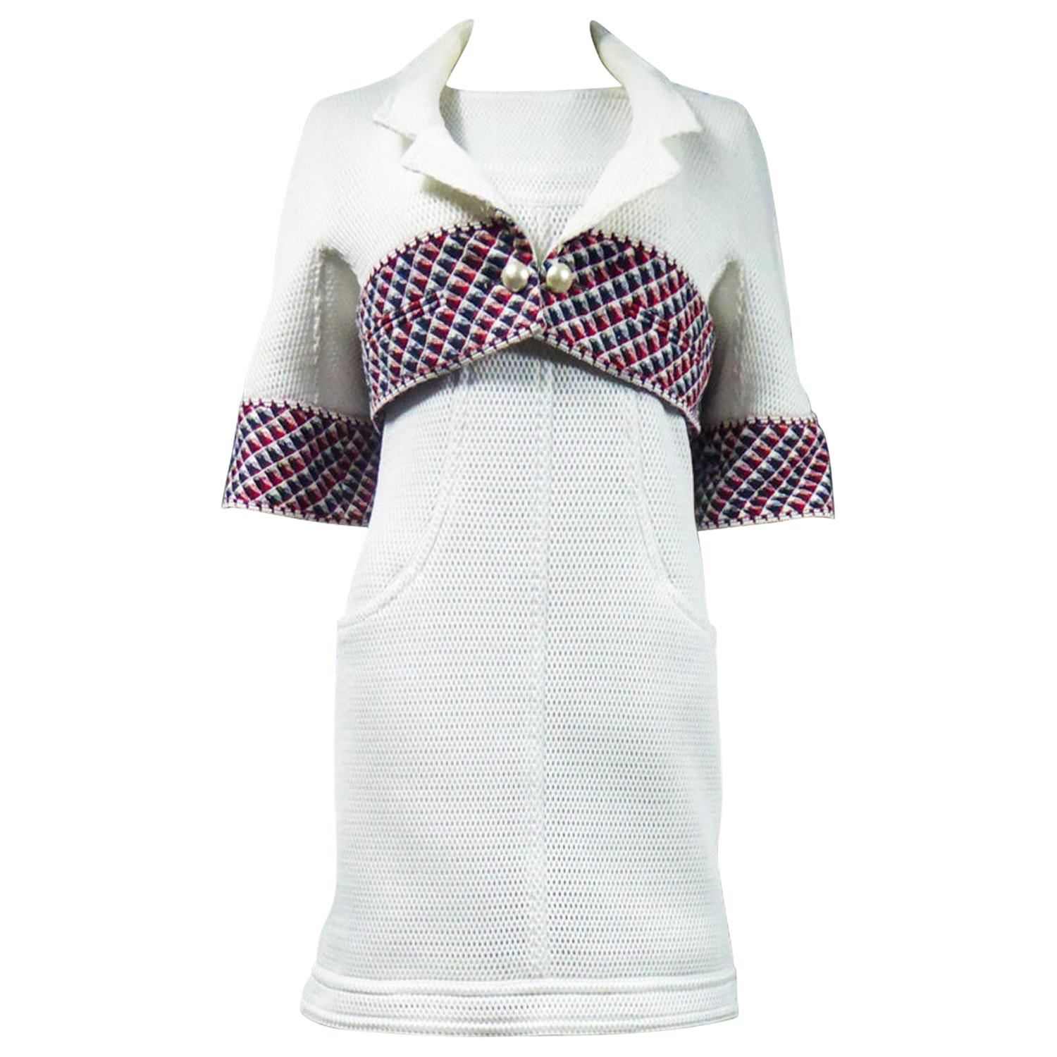 Vestido y Bolero Chanel - Colección Primavera Verano 2013 de Karl Lagerfeld