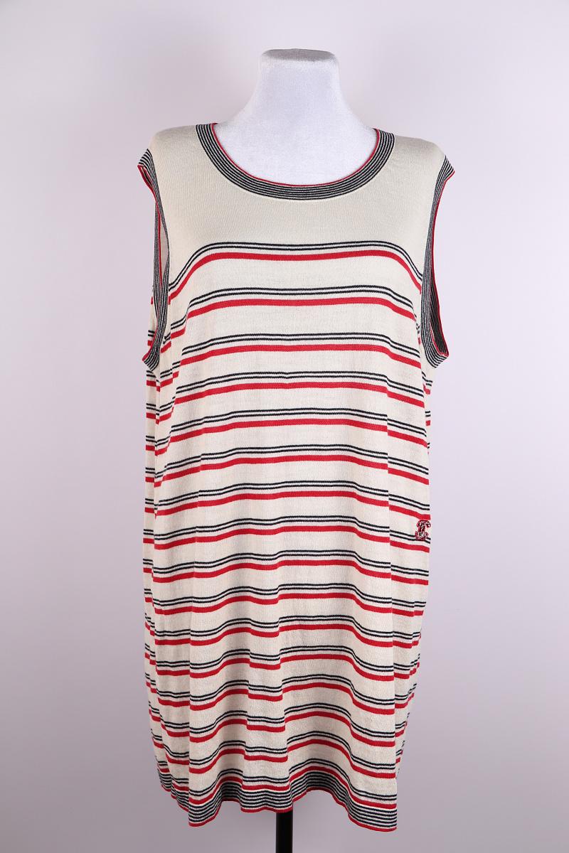 Chanel Kleid und Strickjacke Set 50 fr im Zustand „Gut“ im Angebot in Алматинский Почтамт, KZ