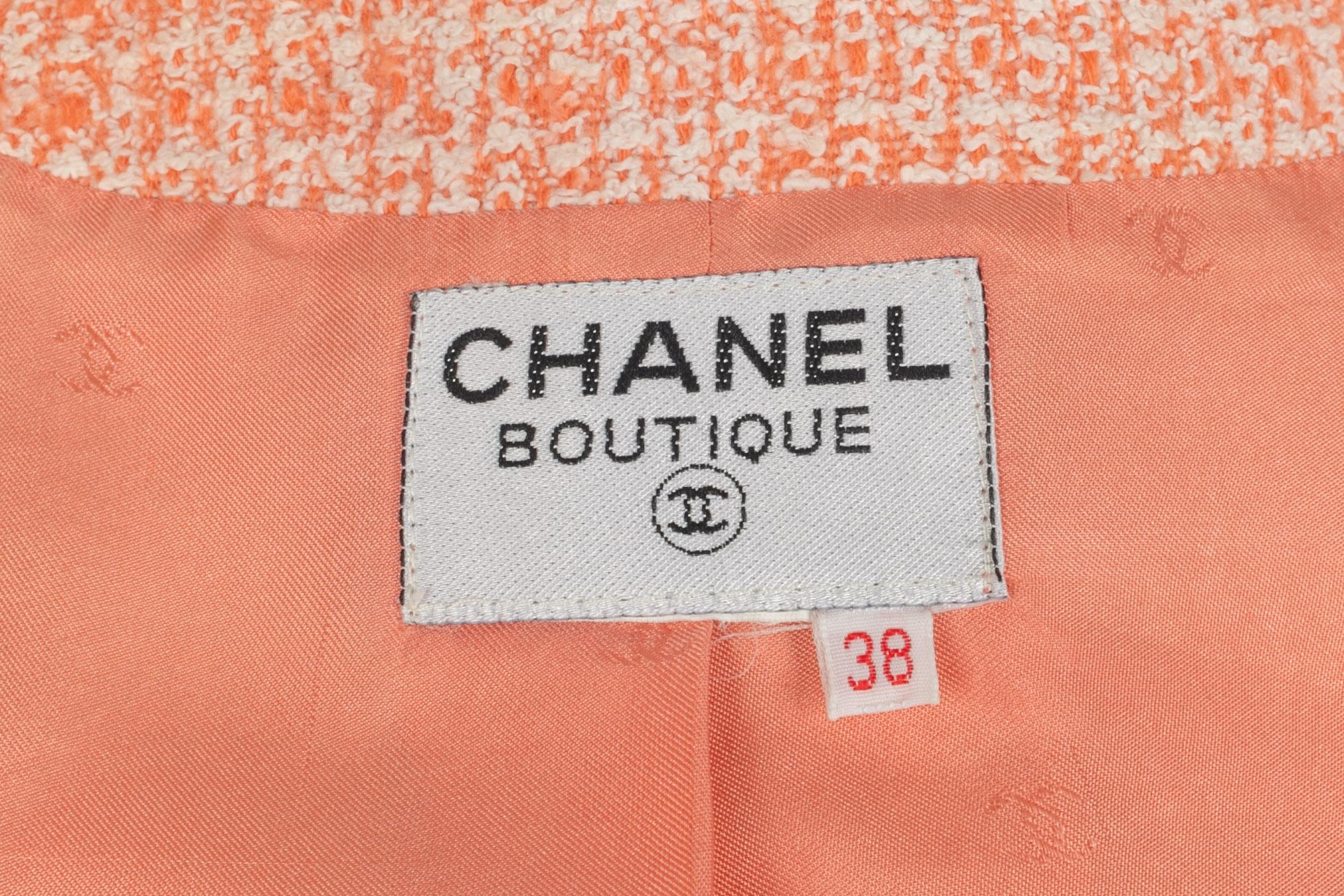 Chanel vestido abrigo Verano 1996 en venta 5