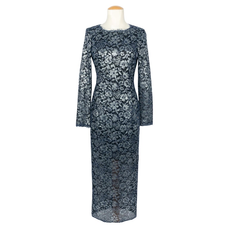 dress with lace winter 2015 Chanel dress Fall-Winter 2015