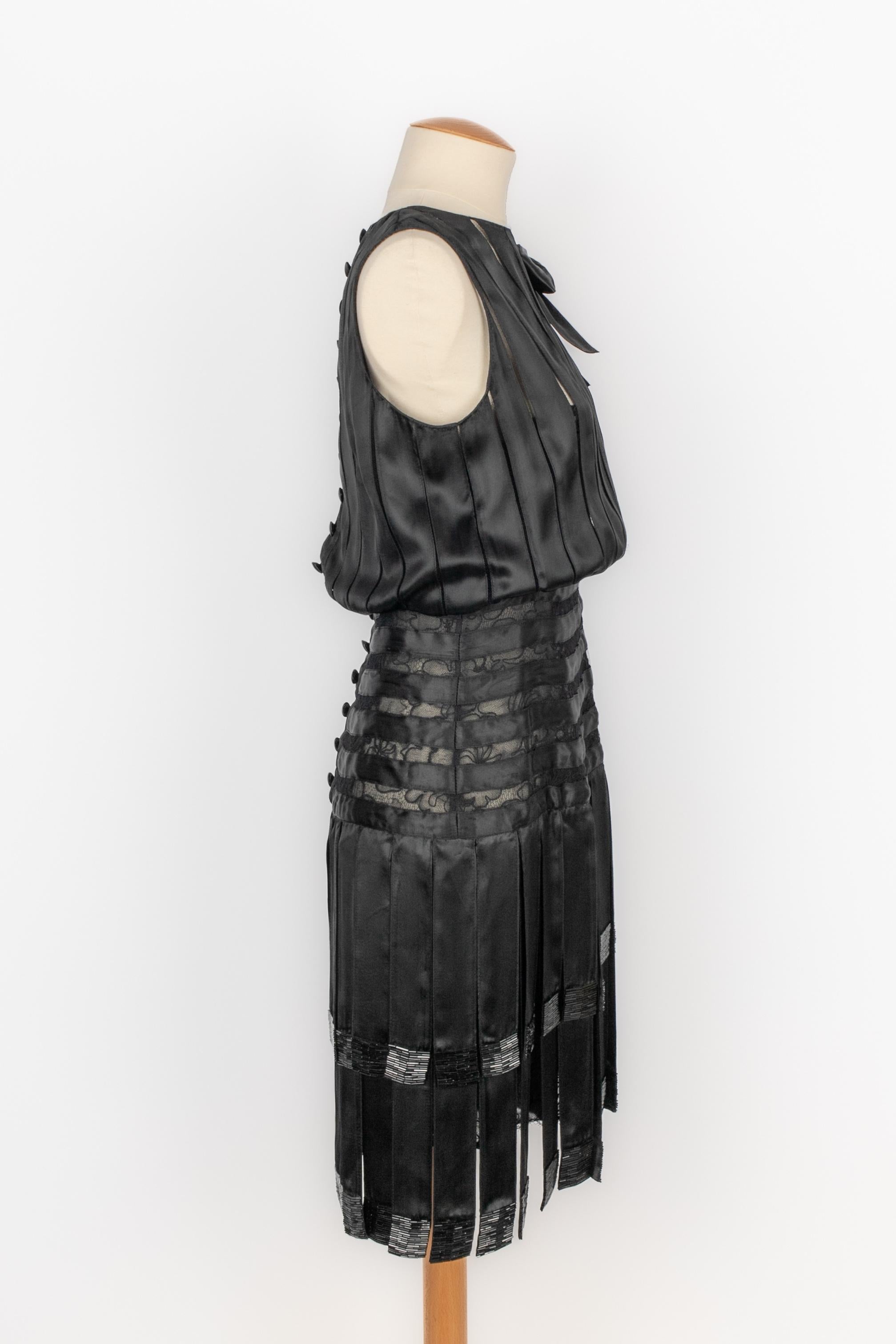 Grigio Abito Chanel Haute Couture 1991 in vendita