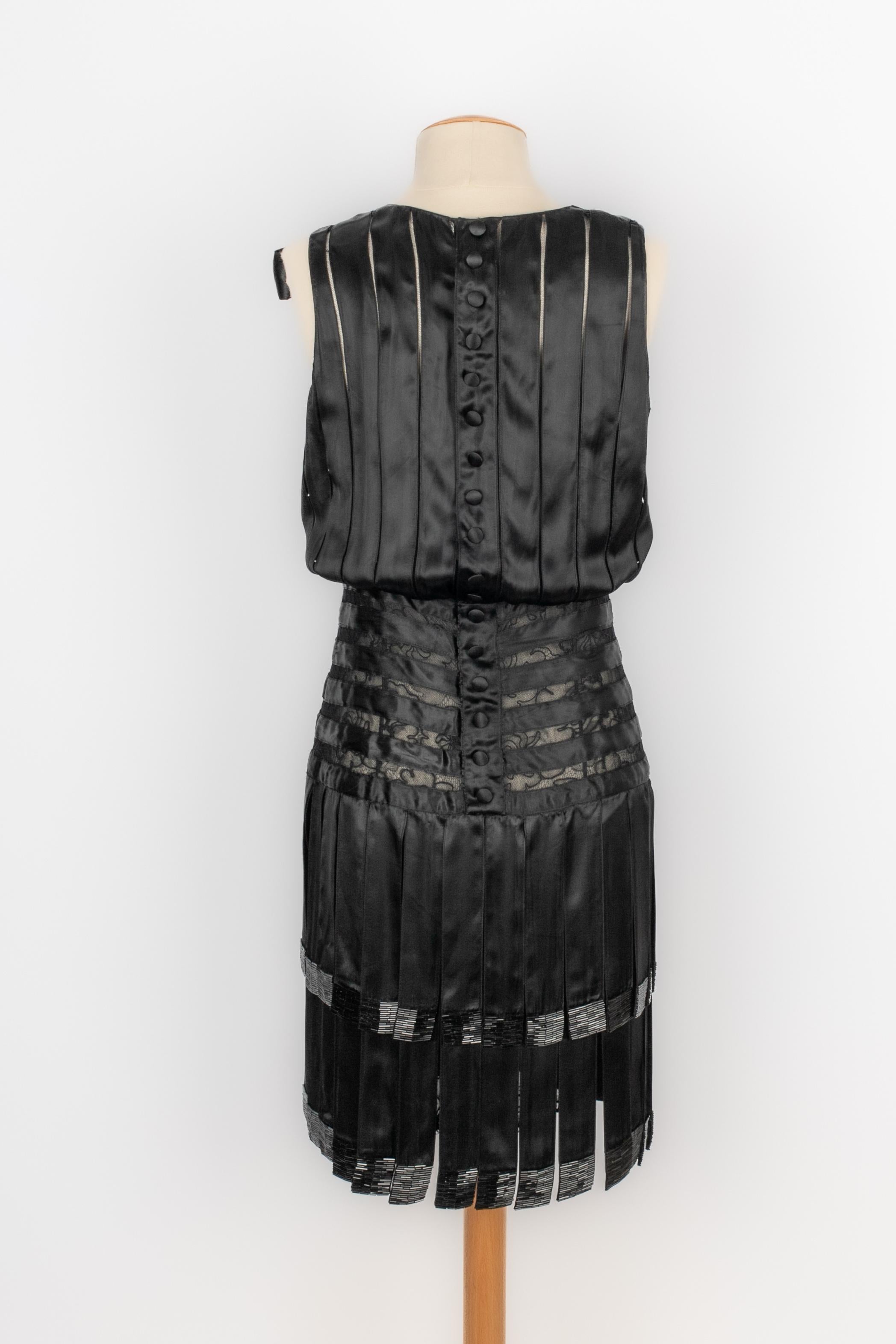 Abito Chanel Haute Couture 1991 In condizioni ottime in vendita a SAINT-OUEN-SUR-SEINE, FR