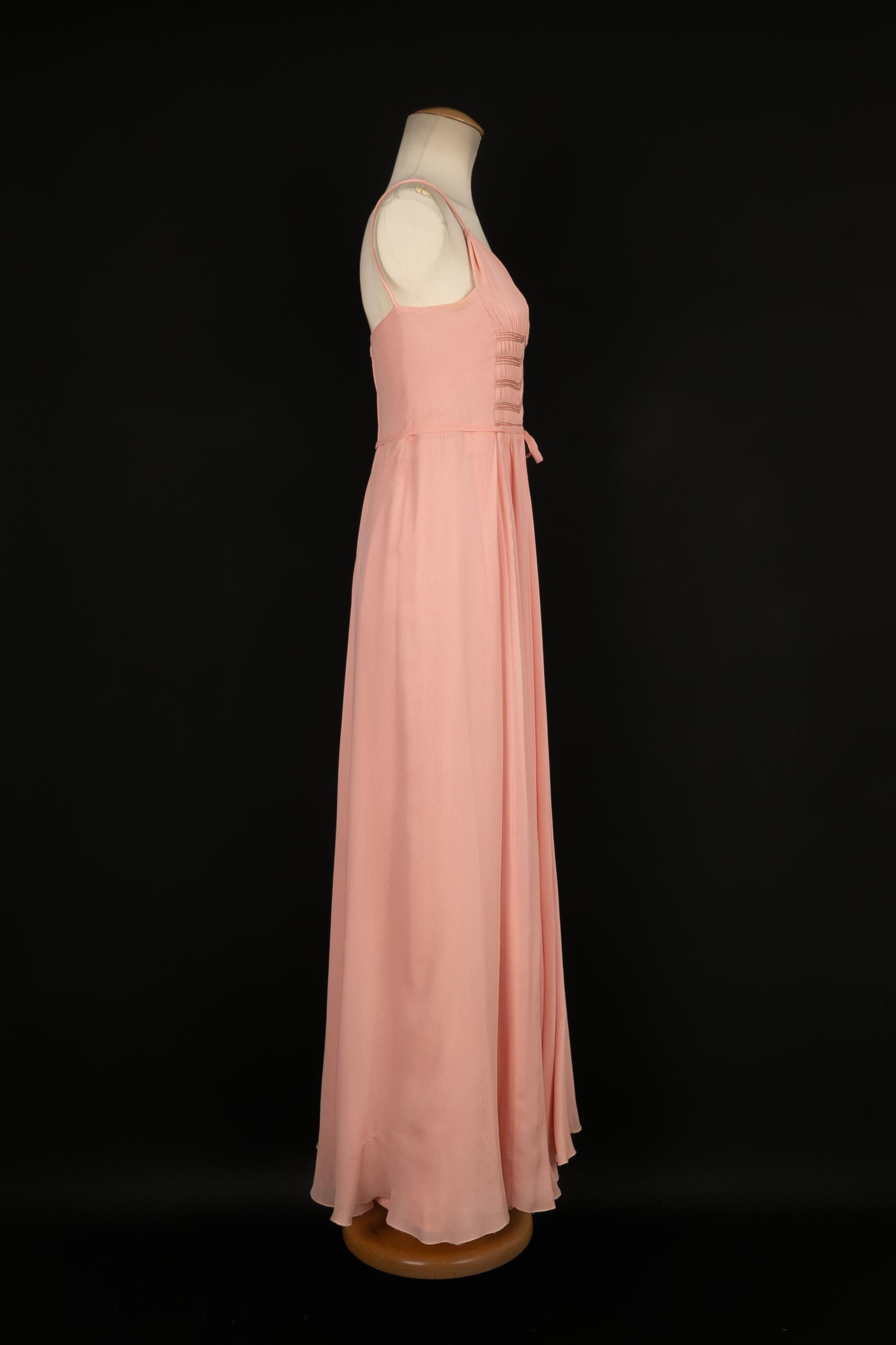 Chanel dress Haute Couture In Good Condition For Sale In SAINT-OUEN-SUR-SEINE, FR