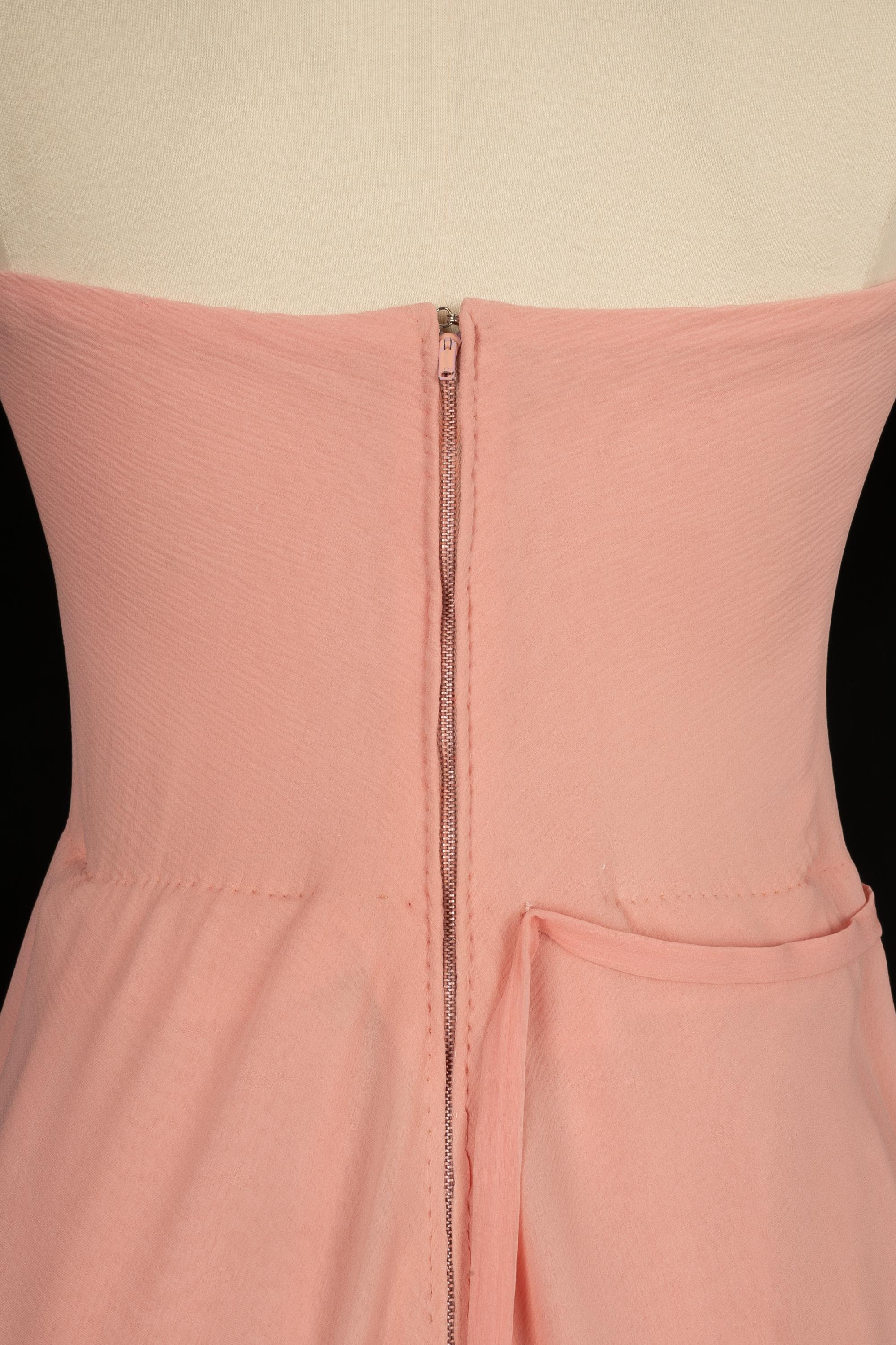 Chanel dress Haute Couture For Sale 4