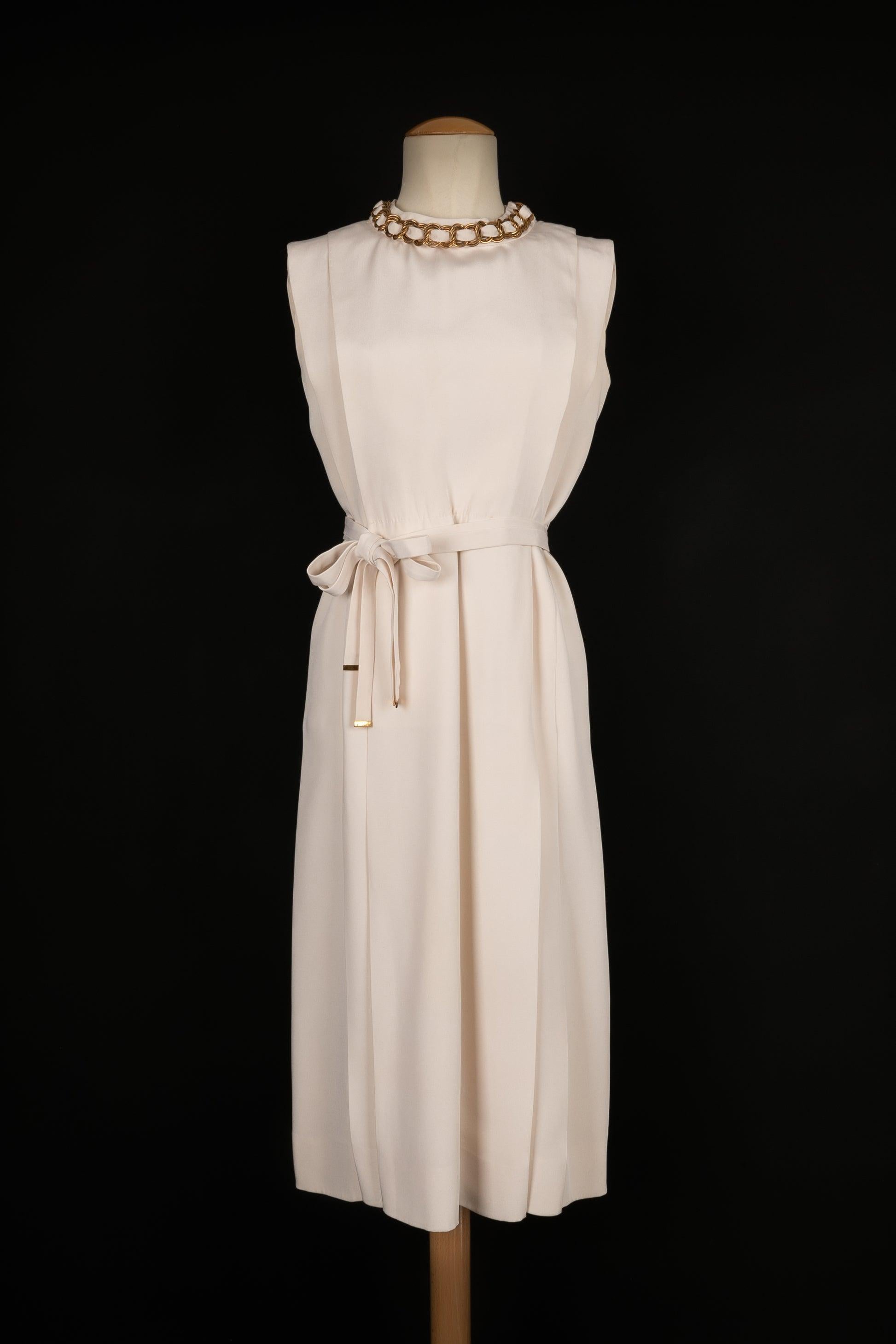 chanel bridal dress