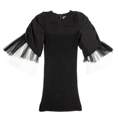 CHANEL Dress in Black Cotton Size 36FR